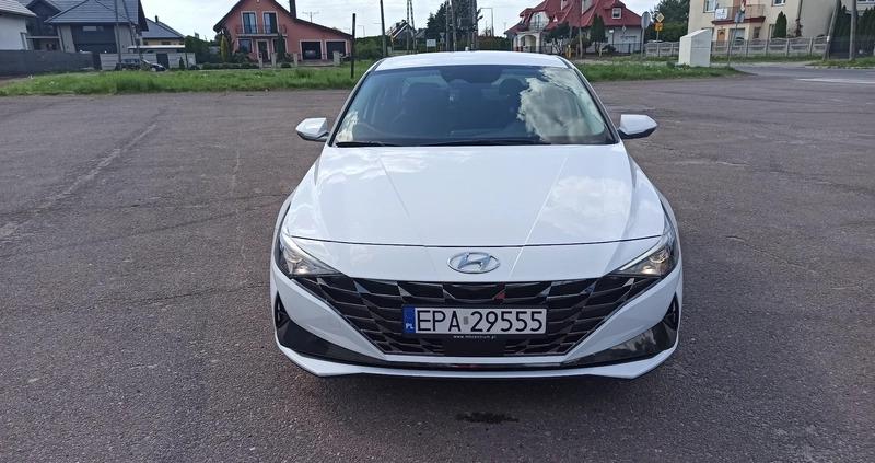Hyundai Elantra cena 89900 przebieg: 20600, rok produkcji 2021 z Pabianice małe 301